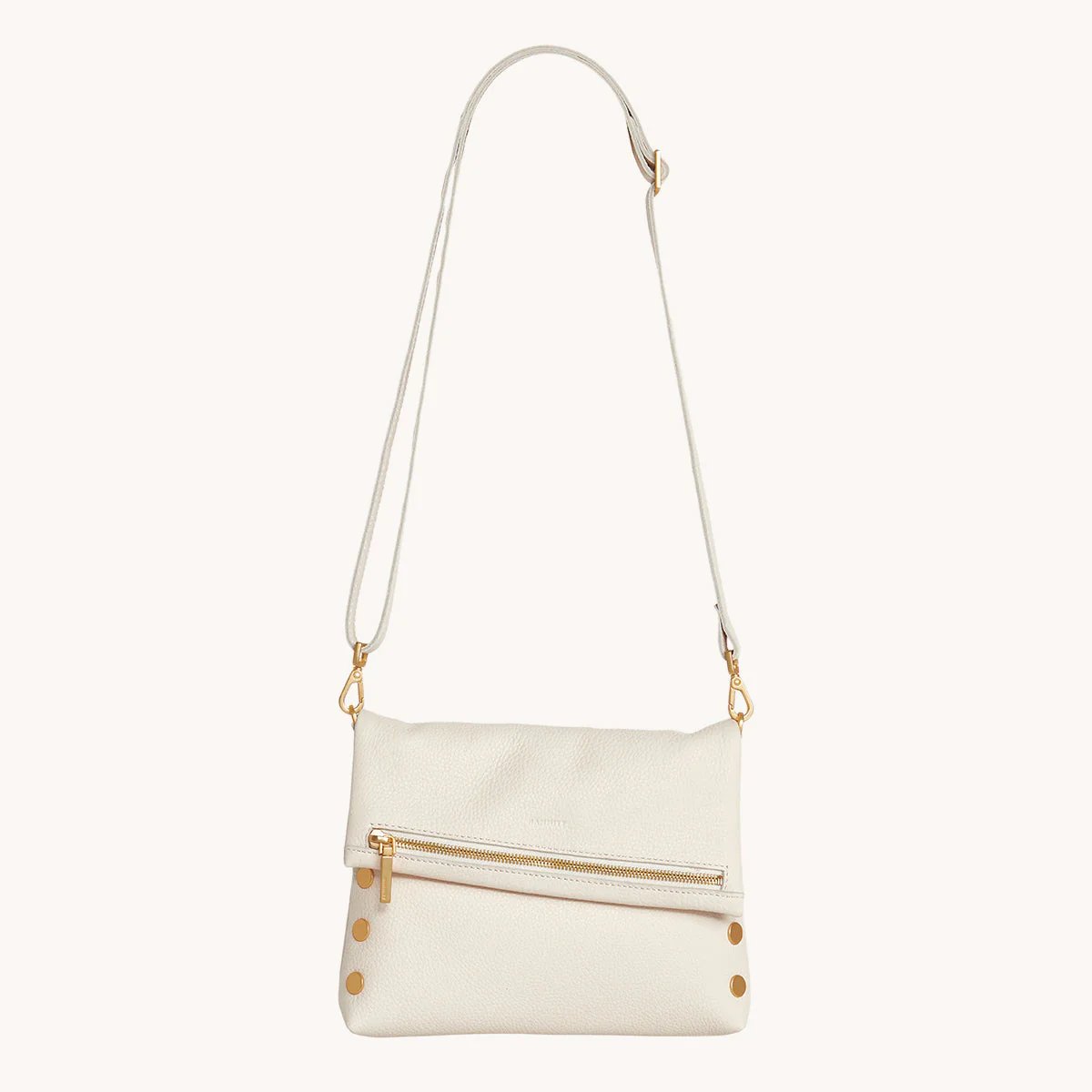 VIP MED IN CALLA LILY WHITE/BRUSHED GOLD
