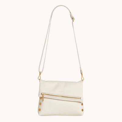 VIP MED IN CALLA LILY WHITE/BRUSHED GOLD