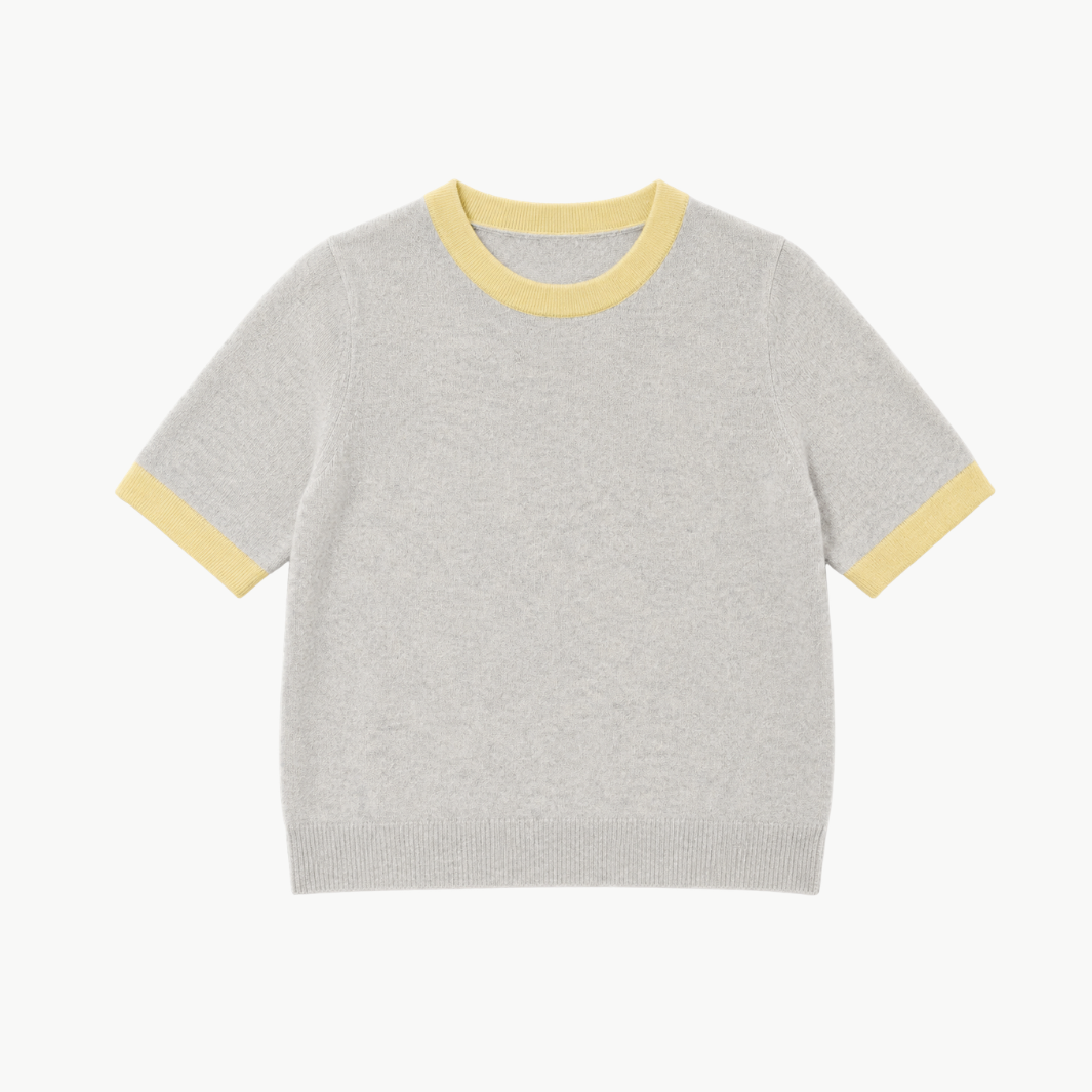 Short Sleeve Ringer Crew