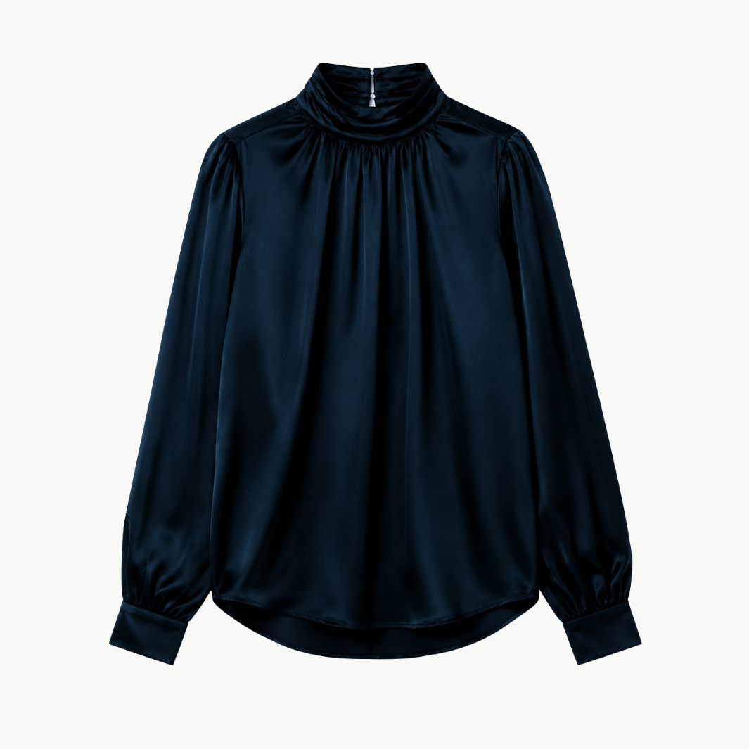 Nadine Slouchy Turtleneck Top