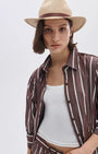 Rag & Bone PACKABLE STRAW FEDORA at Romi Boutique