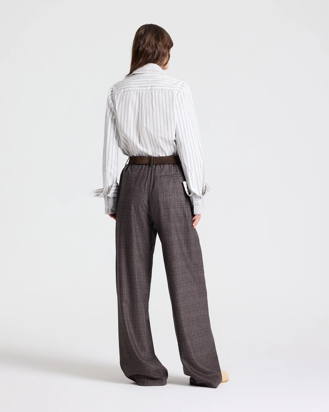 TWP Double Layer Boyfriend Shirt at Romi Boutique
