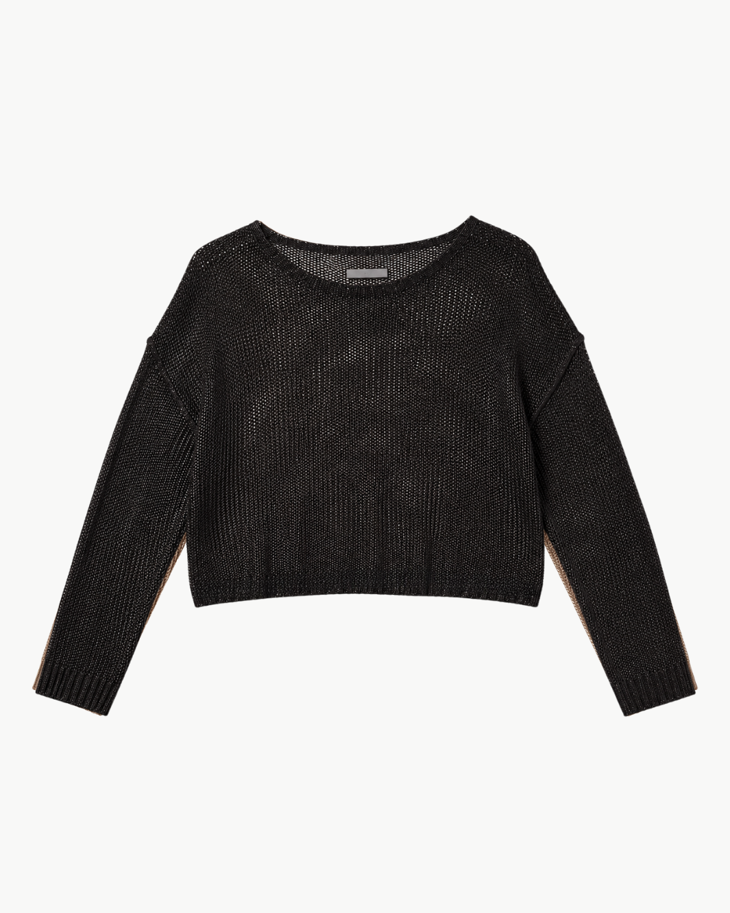 Linen Open Bateau Top