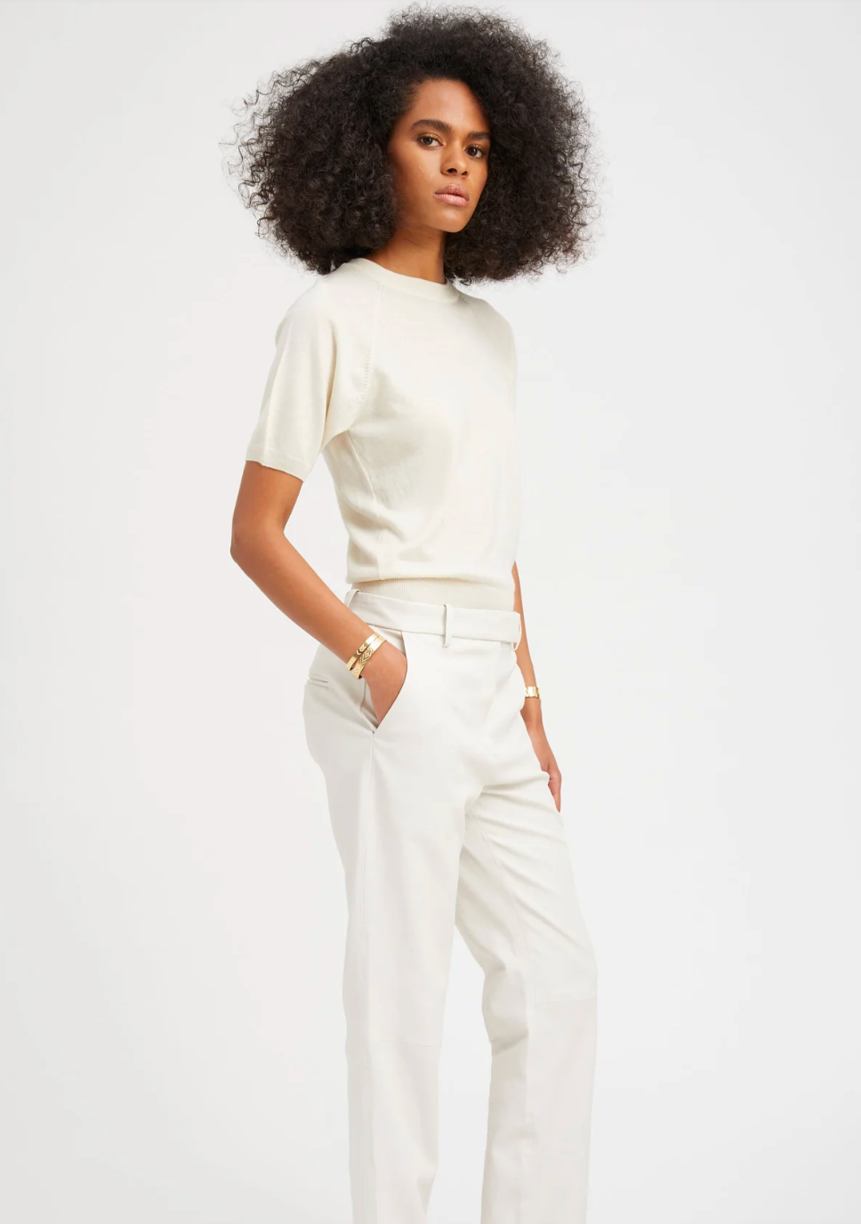 SPRWMN SHORT SLEEVE RAGLAN TEE at Romi Boutique