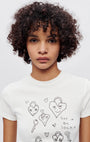 Re/Done 90s "Baby Hearts" Tee at Romi Boutique