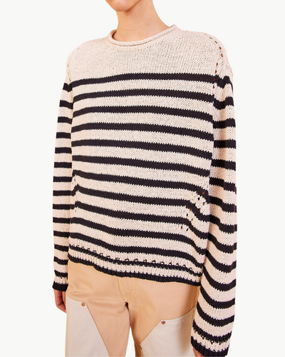 LEONIE PULLOVER IN SAILOR STRIPE