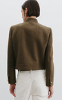 Nili Lotan HADLEY CROPPED JACKET at Romi Boutique