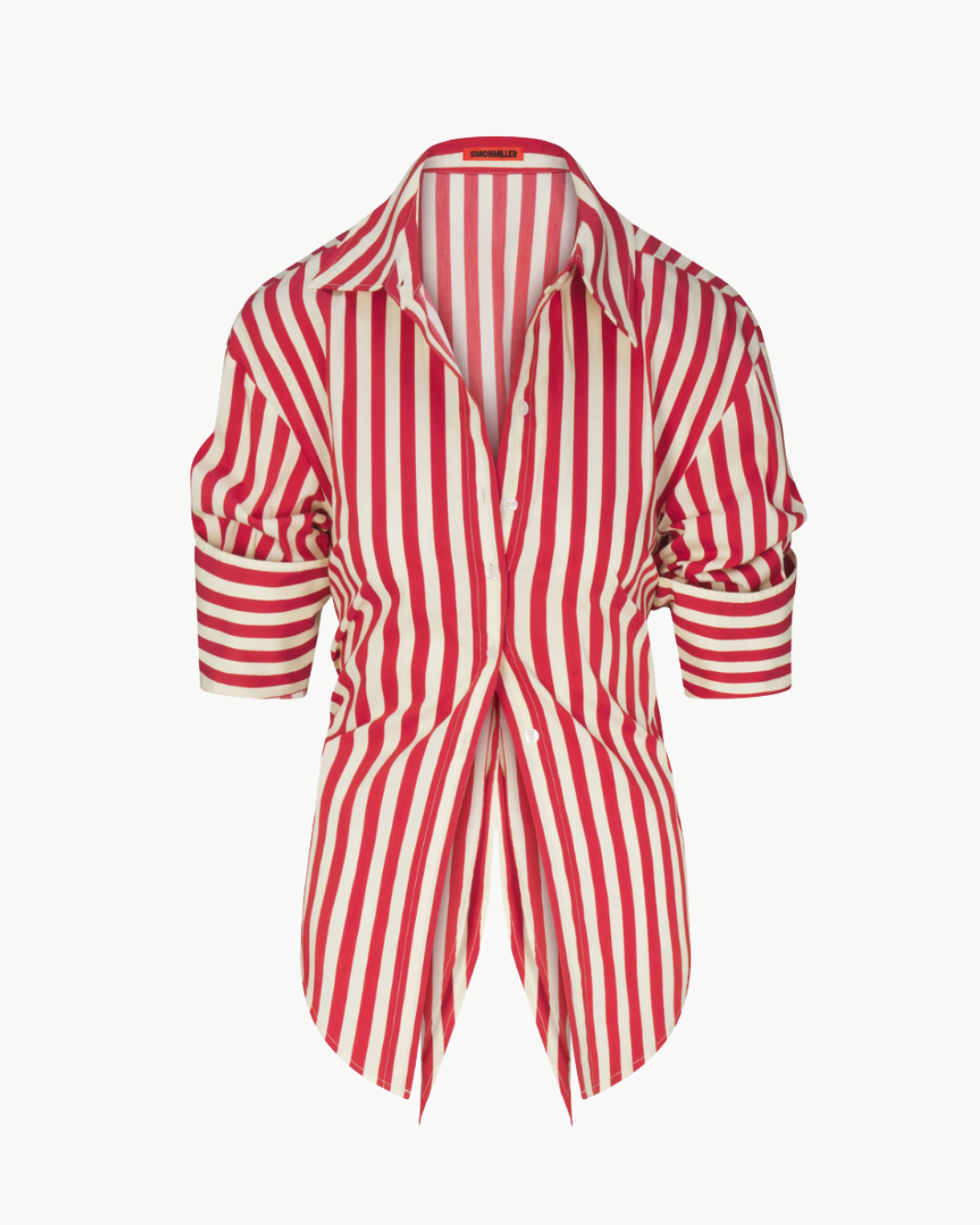 SIMON MILLER LOCH POPLIN BUTTON UP at Romi Boutique