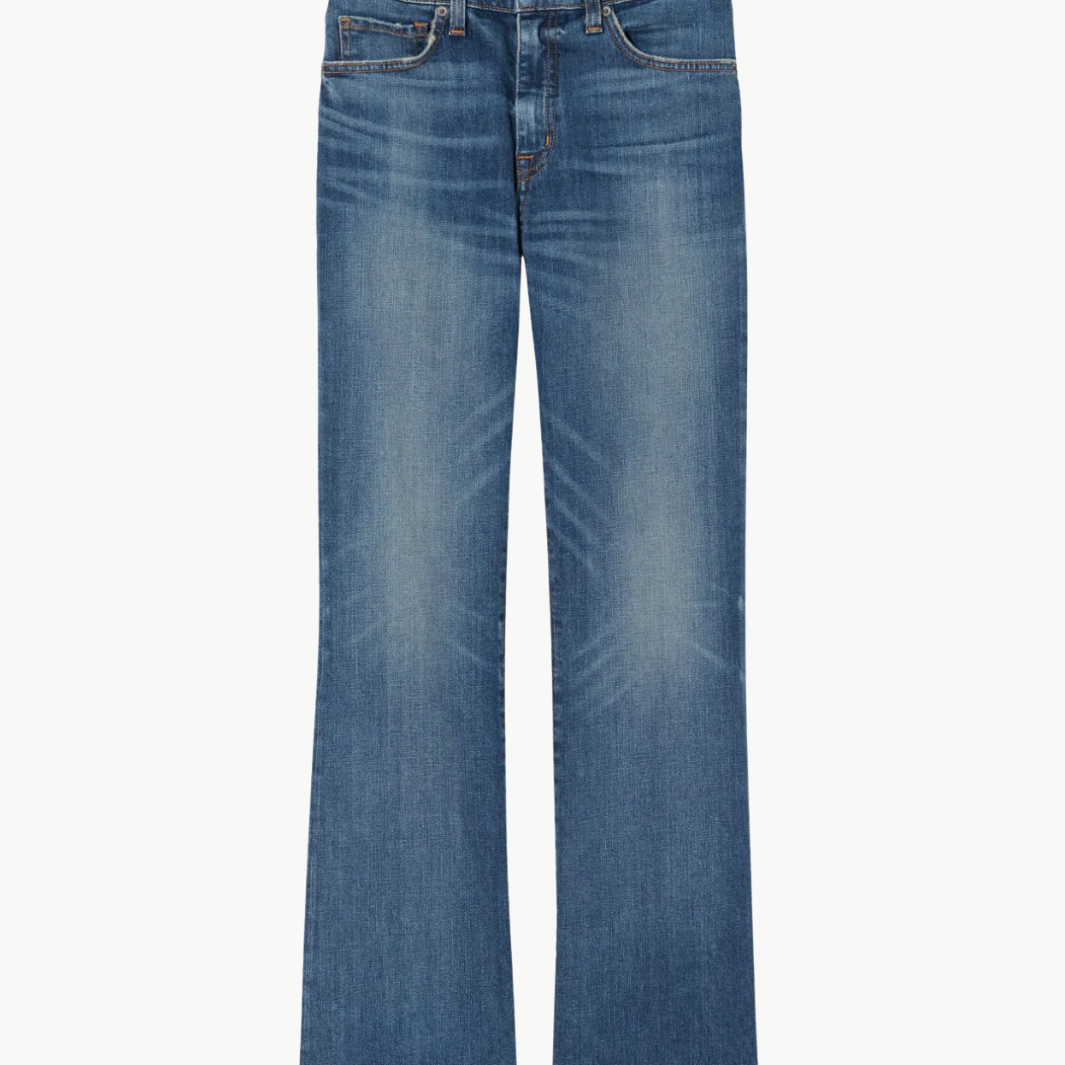Nili Lotan BOOT CUT JEAN at Romi Boutique