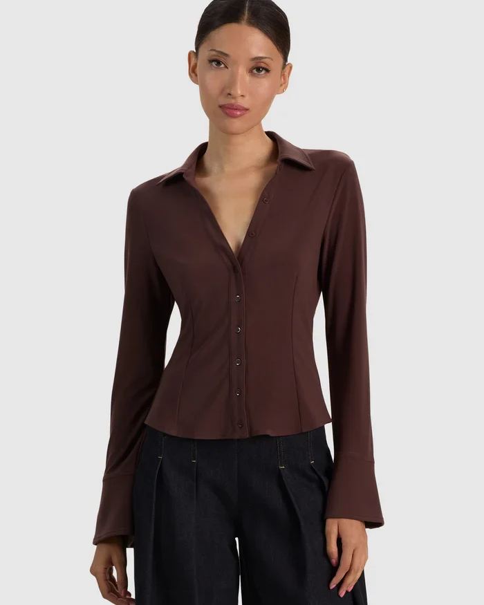 Freya Button Down Top
