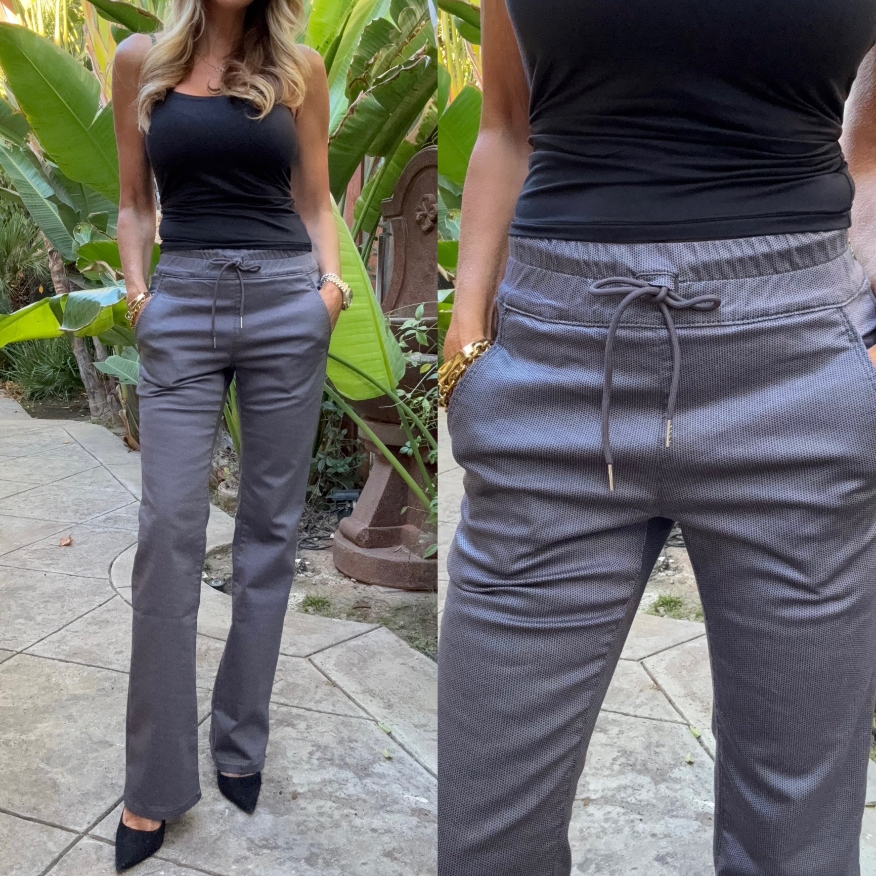 Bevy Flog Loren Specks Pant at Romi Boutique