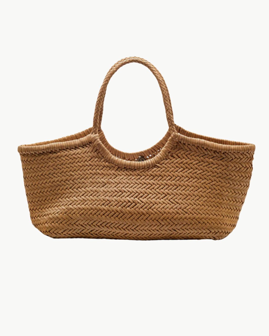 Dragon Diffusion NANTUCKET BASKET BIG IN NATURAL at Romi Boutique
