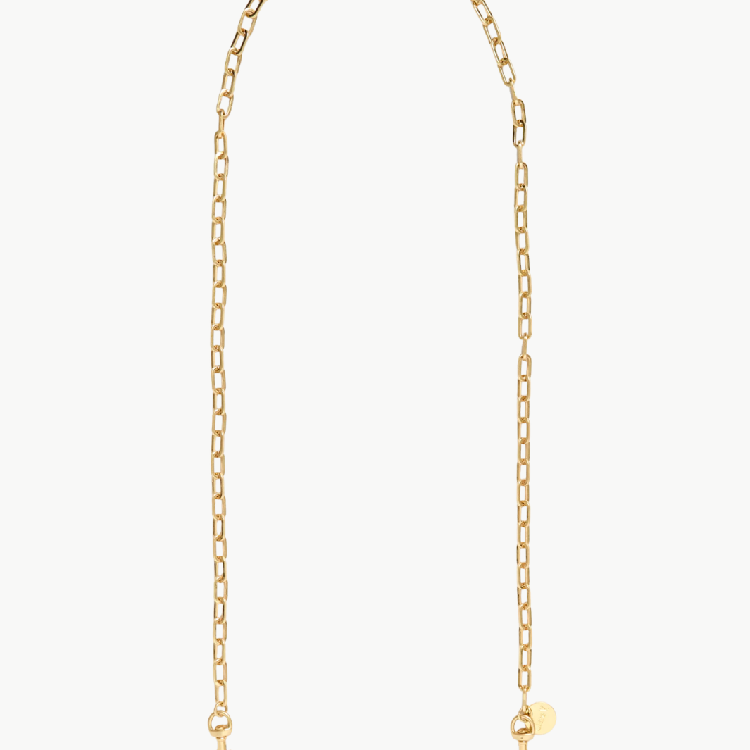 Oval Chain Crossbody Strap