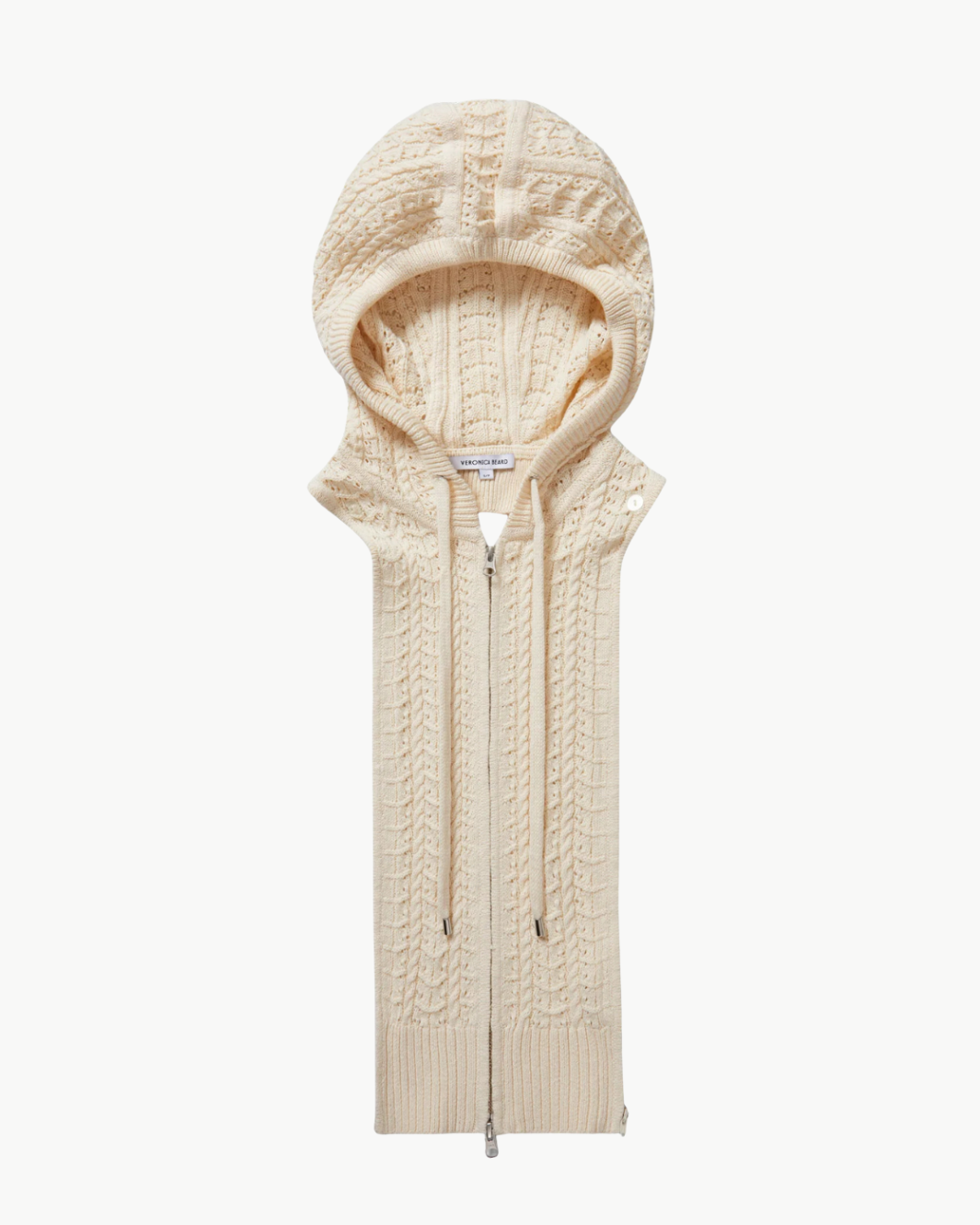Veronica Beard Wickham Knit Hoodie Dickey at Romi Boutique