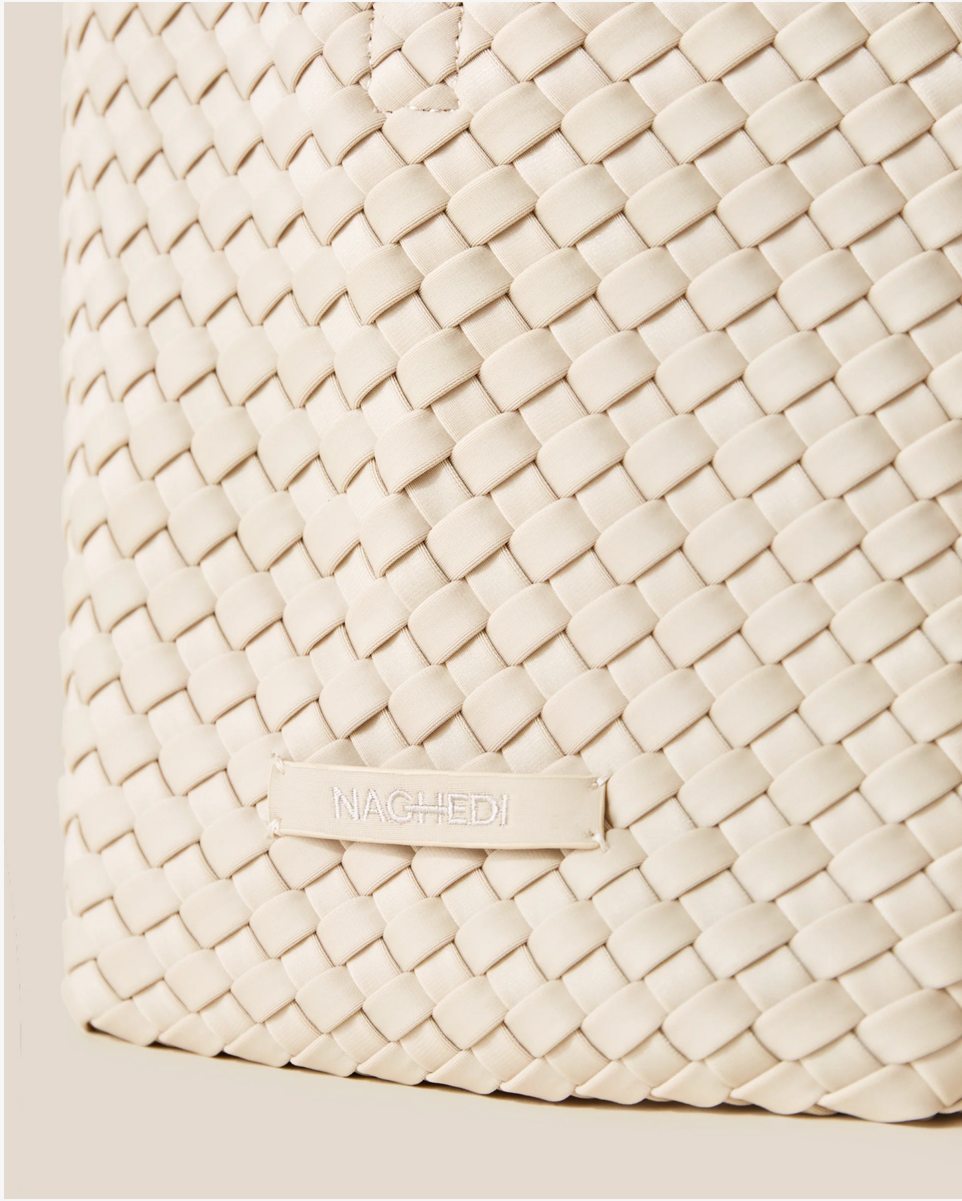 ST. BARTHS SMALL TOTE IN ECRU - Romi Boutique