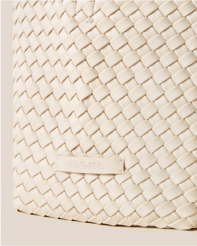 ST. BARTHS SMALL TOTE IN ECRU - Romi Boutique