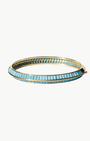 Native Gem RAZOR EDGE BANGLE at Romi Boutique