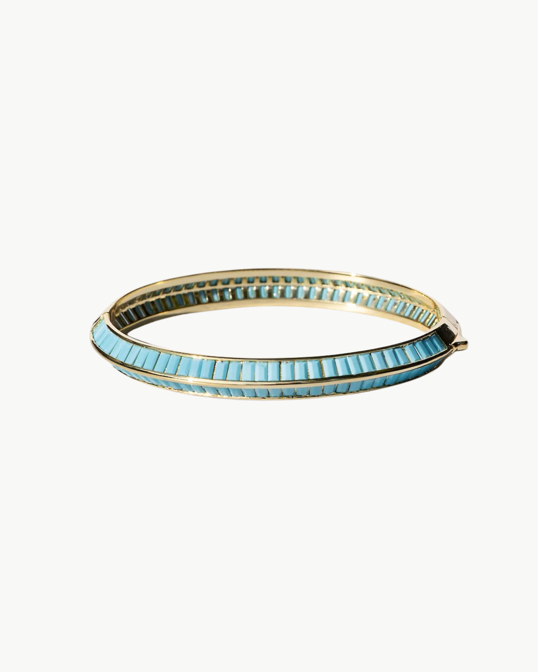 Native Gem RAZOR EDGE BANGLE at Romi Boutique