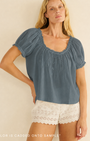 DOEN Frederica Top at Romi Boutique