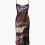 Evangeline Silk Midi Dress