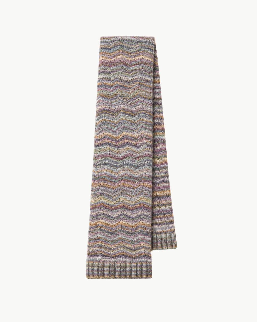 Autumn Cashmere Space Dye Basketweave Scarf at Romi Boutique