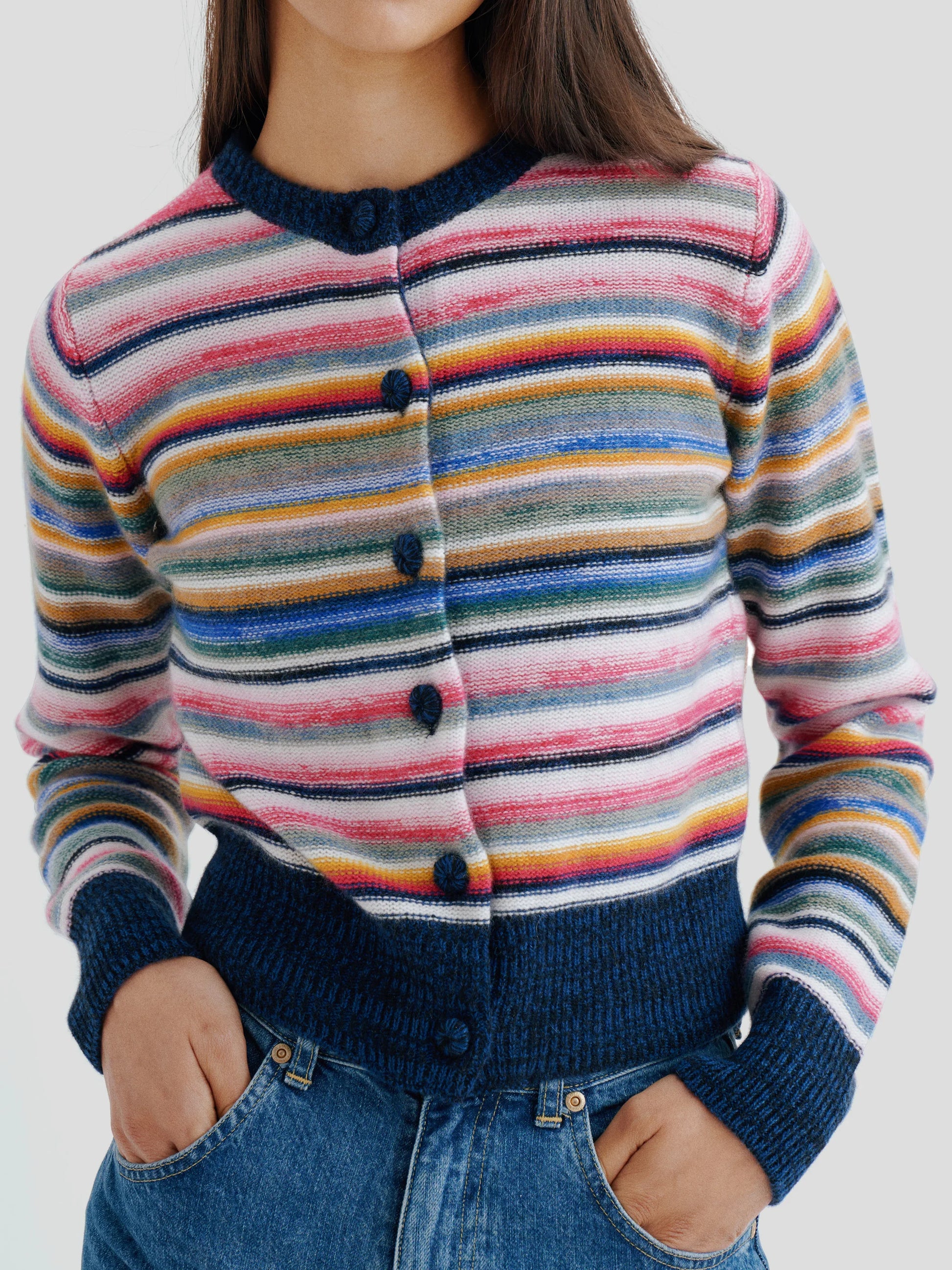 Suzie Kondi Kadria Cashmere Cardigan at Romi Boutique