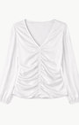 Go Silk GO SCRUNCH TOP at Romi Boutique