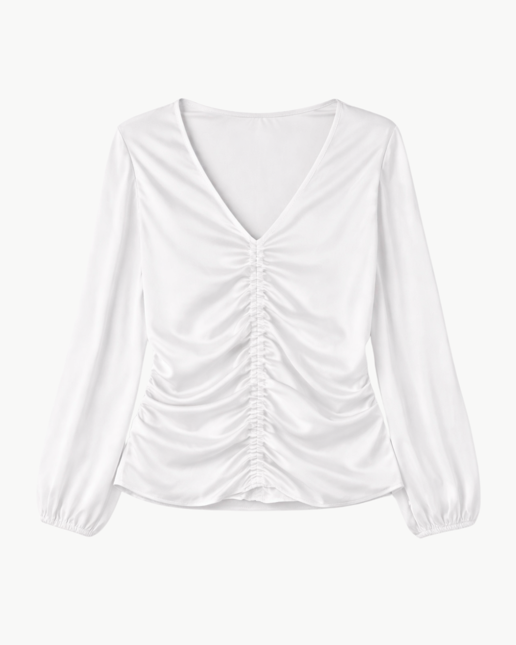 Go Silk GO SCRUNCH TOP at Romi Boutique
