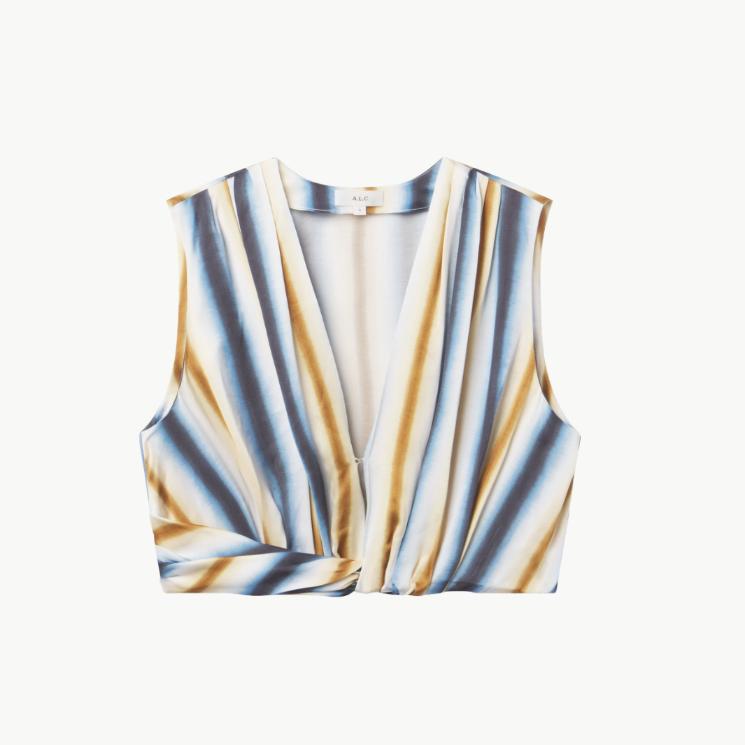 A.L.C Brooklyn Striped Top at Romi Boutique