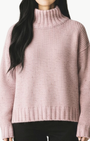 Autumn Cashmere BOXY CHUNKY MOCK at Romi Boutique