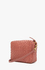 Clare V MIDI SAC WOVEN CHECKER at Romi Boutique