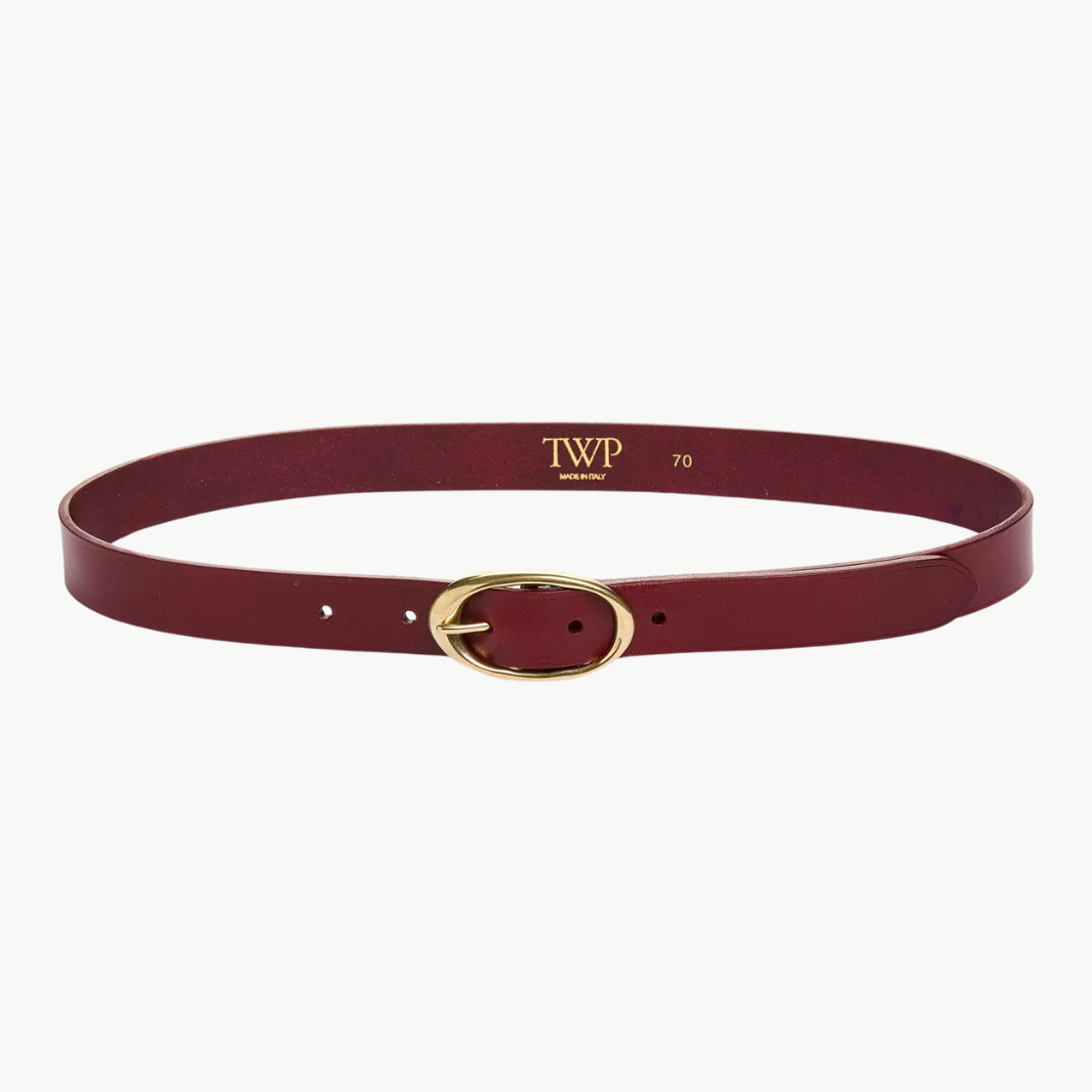 TWP Narrow Belt at Romi Boutique