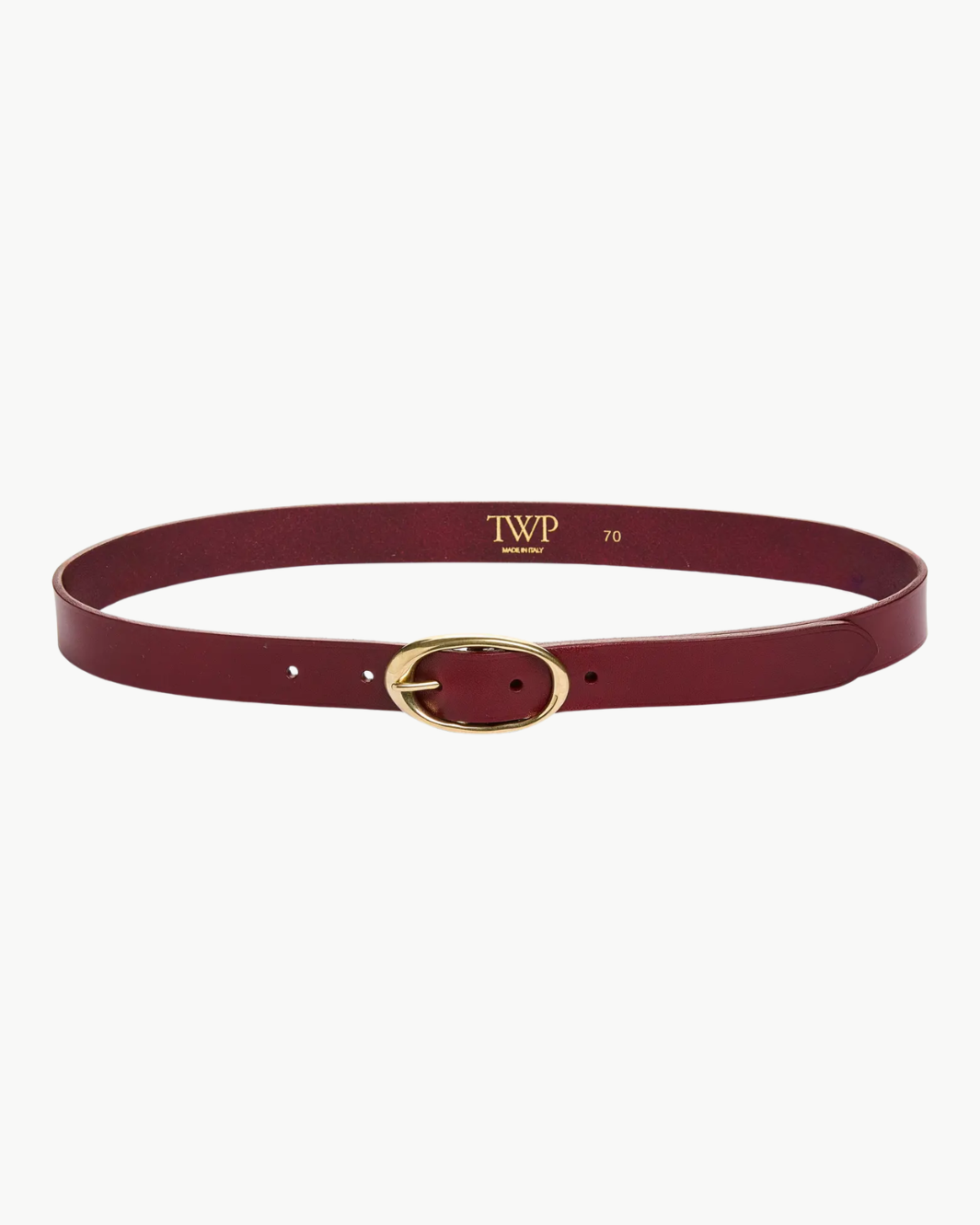 TWP Narrow Belt at Romi Boutique