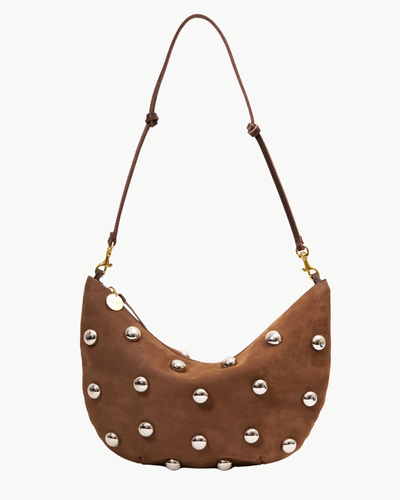 LUNE W/ STUDS IN CHOCO BAR - Romi Boutique