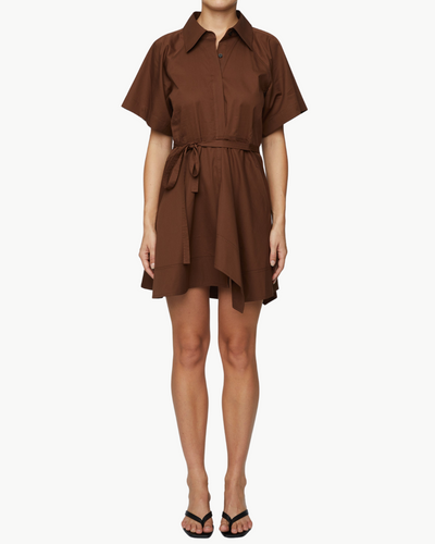 JULIE DRESS IN MILK CHOCOLATE