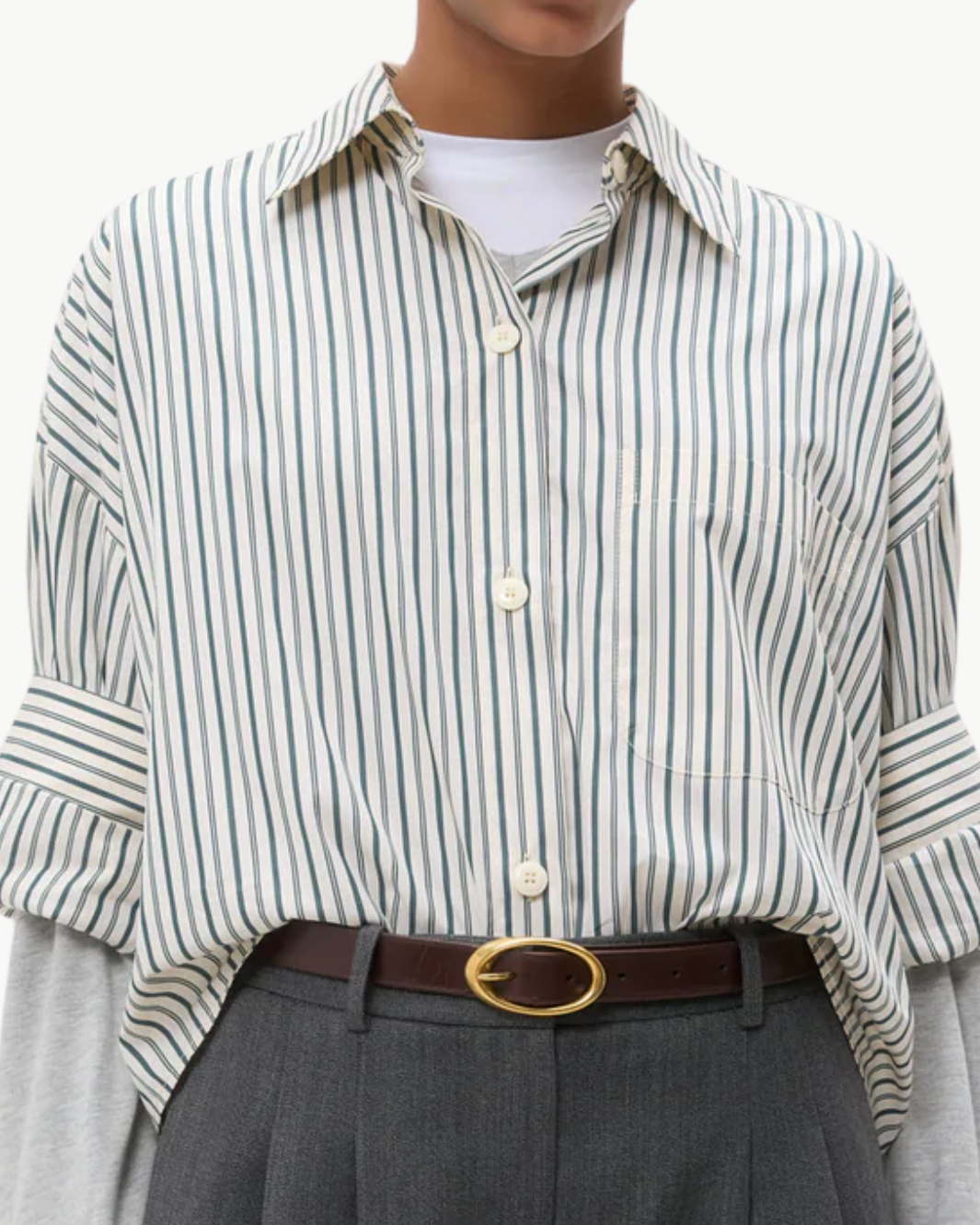 NEXT EX TOP IN IVORY/CILANTRO