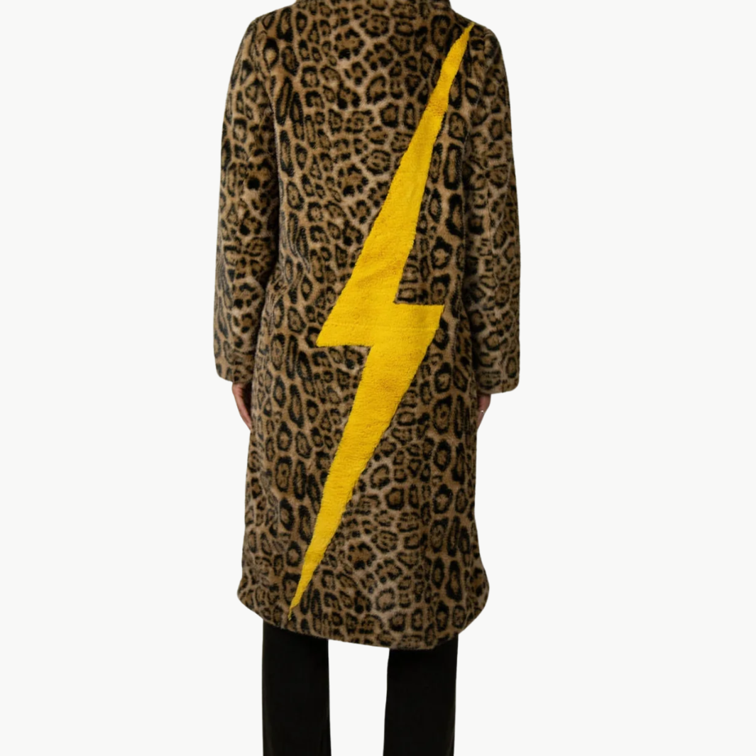 Angel Wings MR GREYS IN LEOPARD LIGHTNING BOLT at Romi Boutique