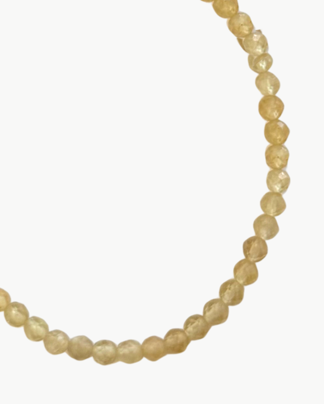SEMIPRECIOUS BRACELET IN OCHRE