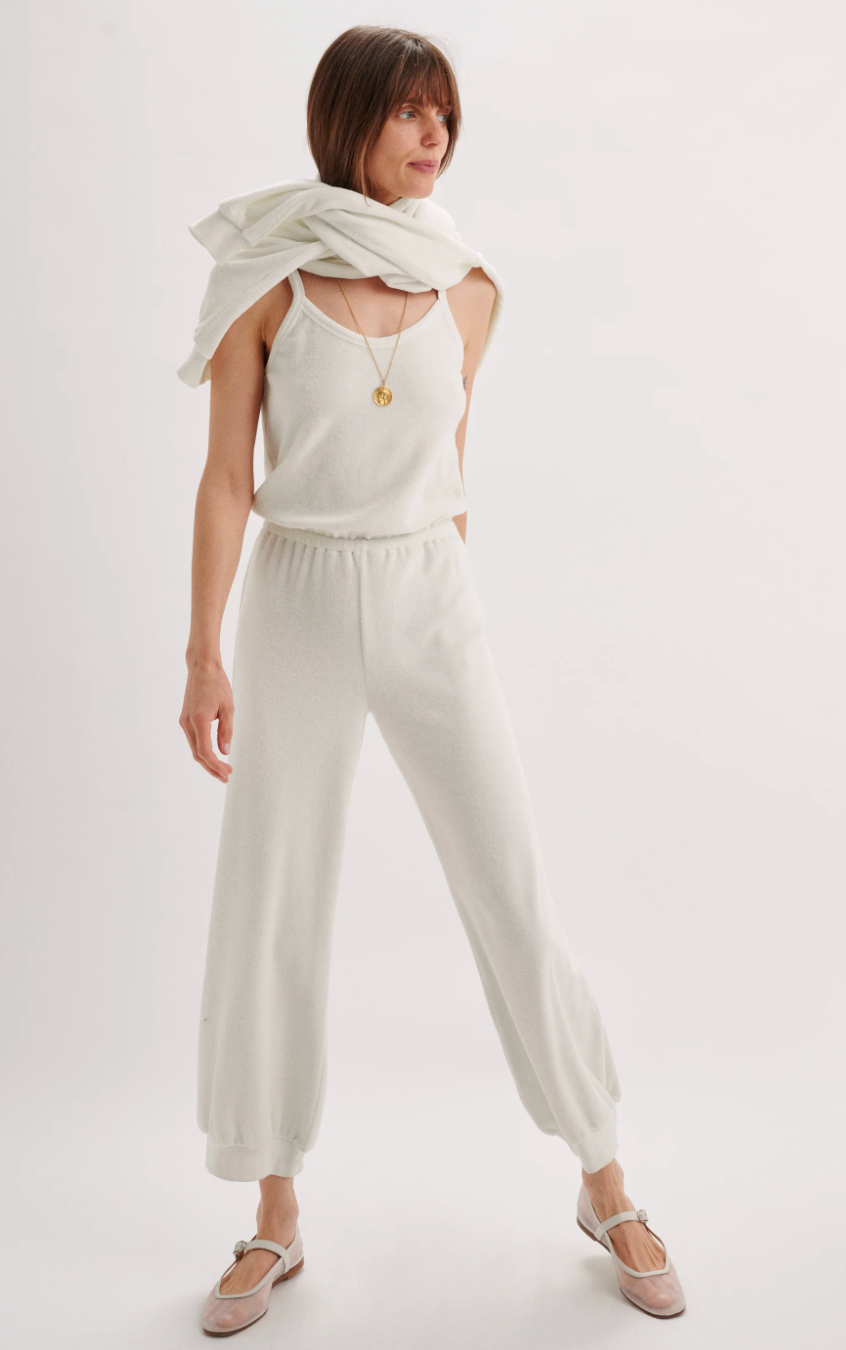 Giorgi Tank Jumpsuit Terry