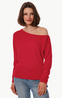Minnie Rose COTTON CASHMERE OFF THE SHOULDER TOP at Romi Boutique
