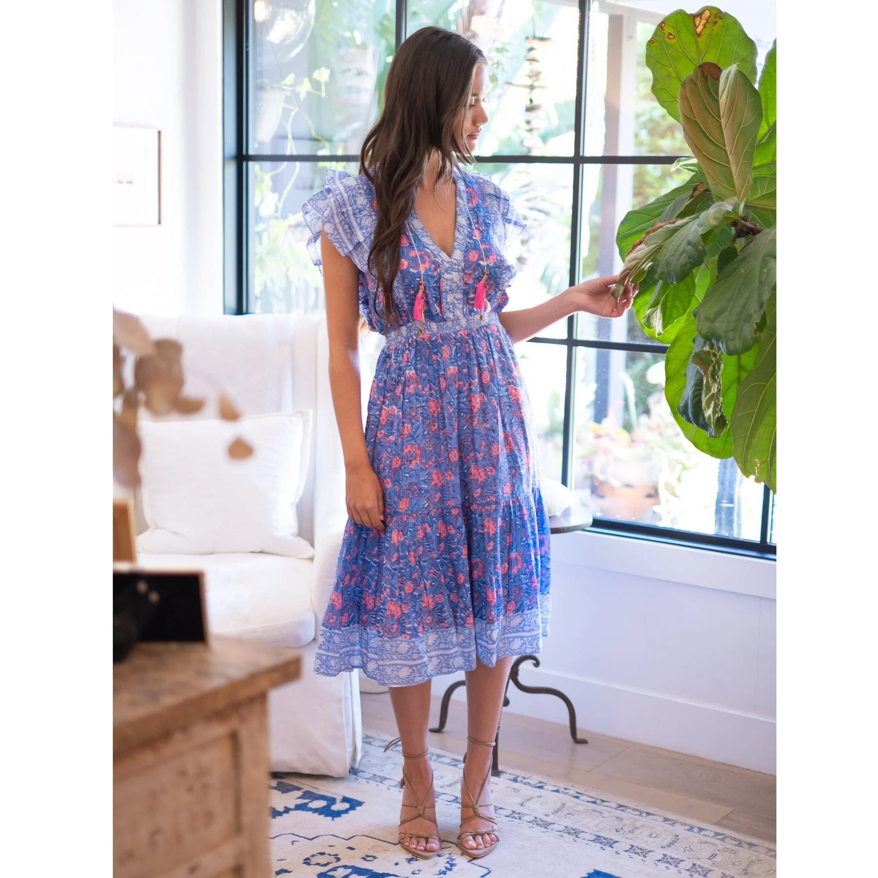Bell PHOEBE MIDI DRESS at Romi Boutique