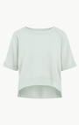 TWP SLOUCHY ROLLED TEE at Romi Boutique
