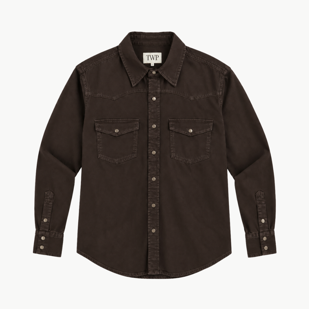 TWP Yellowstone Shirt at Romi Boutique