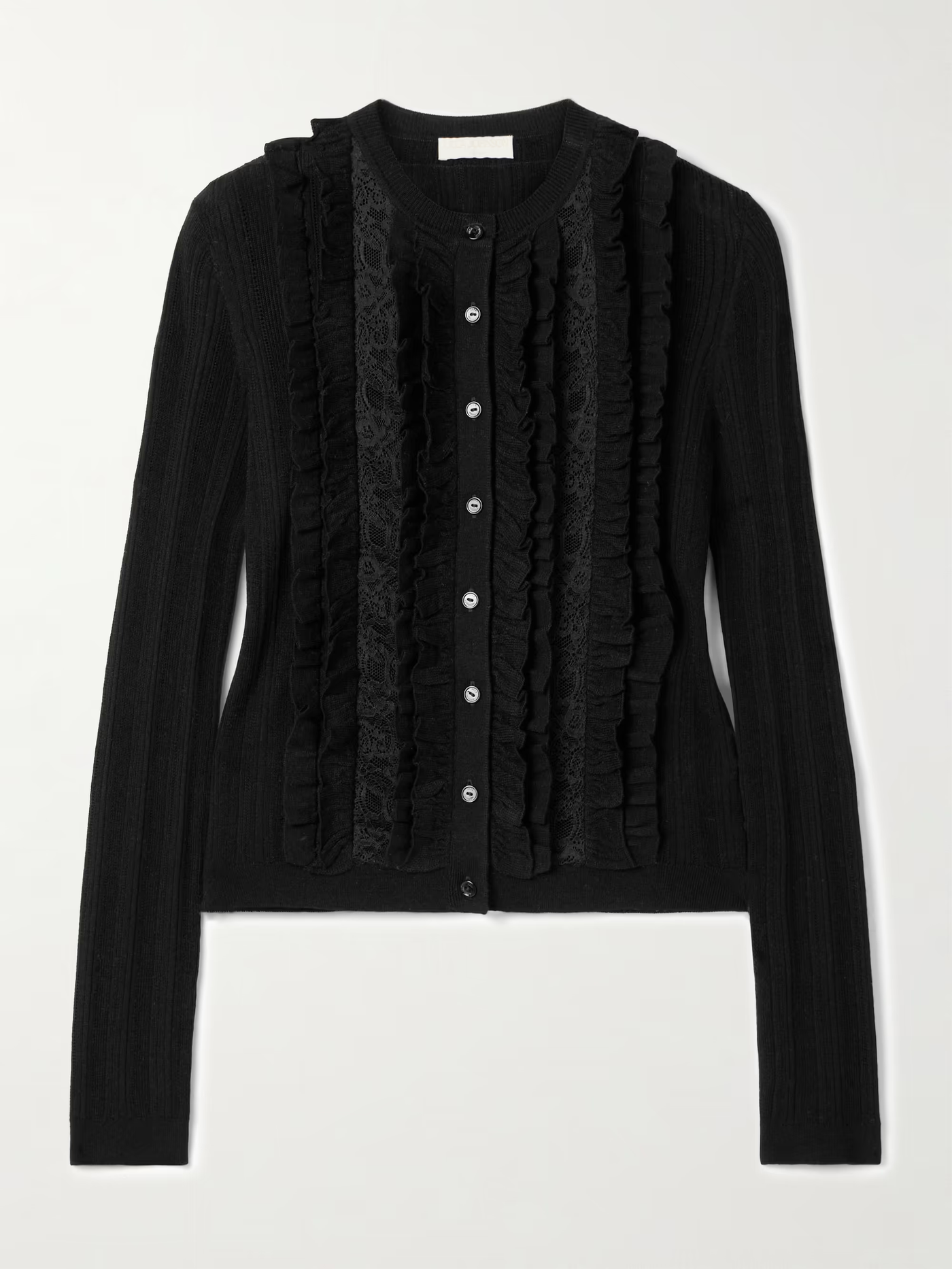 MARYEL KNIT CARDIGAN IN BLACK