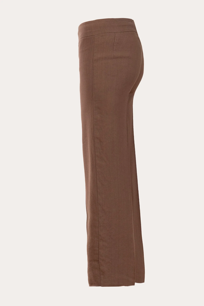 ALEX LINEN PANT IN COGNAC