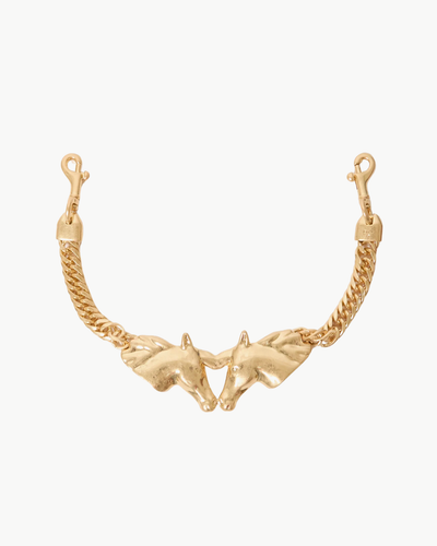 TOP HANDLE STRAP IN VINTAGE GOLD LE CHEVAL