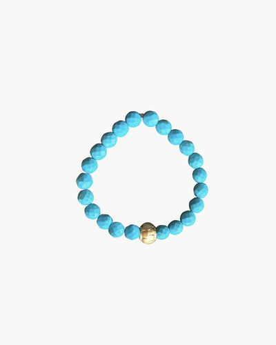 CHARM BRACELET IN TURQUOISE