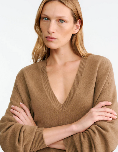 FERON SWEATER IN TAN