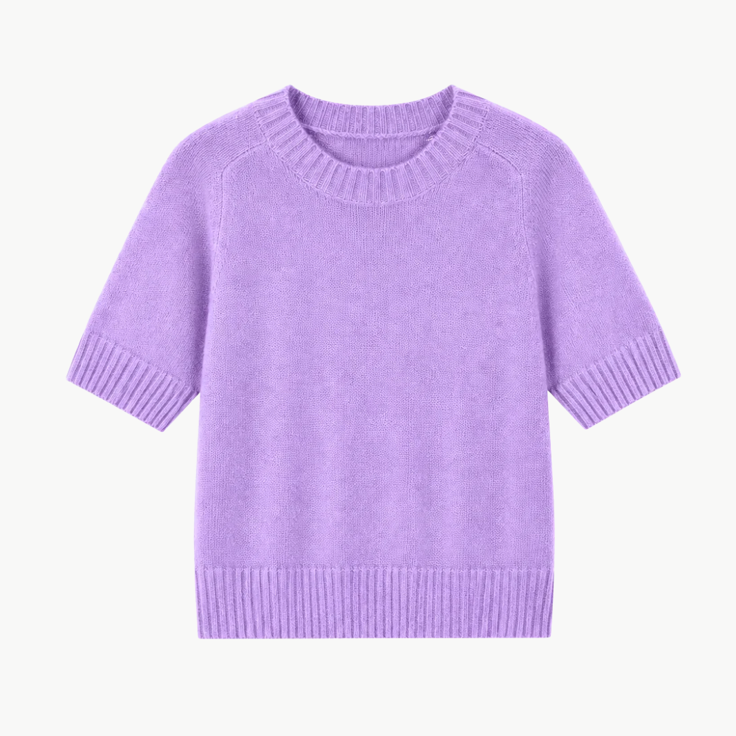 Ysella Short Sleeves Sweater