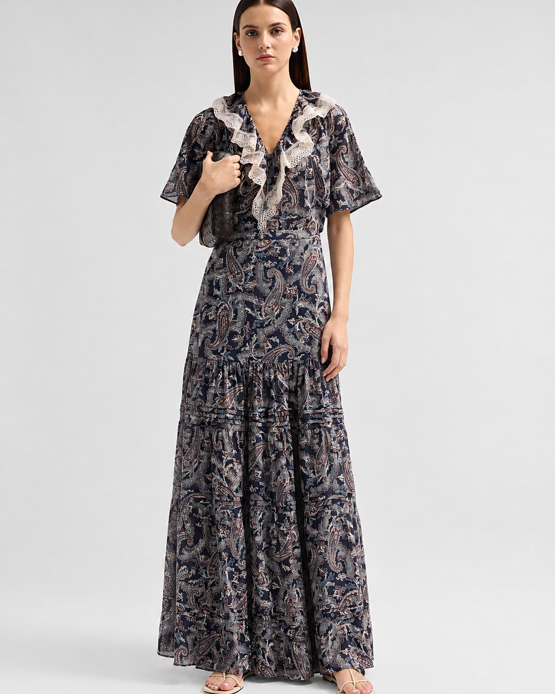 Veronica Beard Pamelis Printed Cotton Top at Romi Boutique